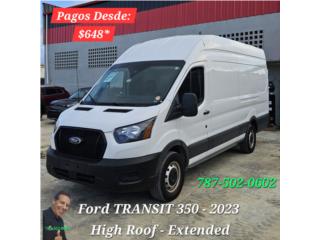 Ford Puerto Rico Ford TRANSIT 350 High Roof Extended 2023 *JJR