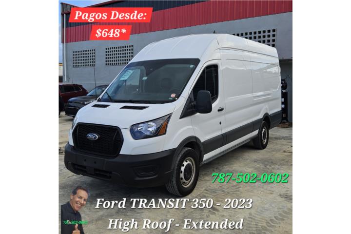 2023 Ford Transit 350 High Roof Extended