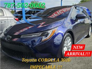Toyota Puerto Rico Toyota COROLLA 2020 IMMACULADO !!! *JJR