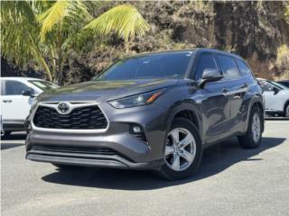 Toyota Puerto Rico HIGHLANDER LE 22/SOLO 17,000 MILLAS!!!