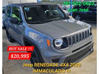 Jeep Puerto Rico Jeep RENEGADE Sport 2022 IMMACULADA !!! *JJR