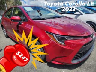 Toyota Puerto Rico TOYOTA COROLLA 2023 / INTERS DE AUTO NUEVO !