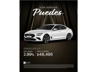Genesis Puerto Rico Geneis G70 2025 Oferta Desde $48,495