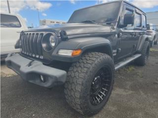 Jeep Puerto Rico SPORT UNLTD CUSTOM JL GRIS ARO&GOMA DESD399!