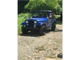 Jeep Puerto Rico Jeep CJ7 1986