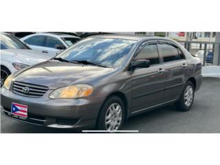 Toyota Puerto Rico COROLLA CE