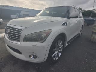 QX56 V8 5.6 7SP BLANCA 3FILA EQUIPADA DESD239