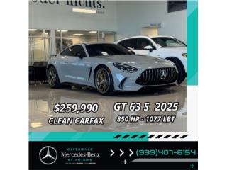 Mercedes Benz Puerto Rico MERCEDES BENZ GT 63 S 2025 