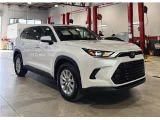 Toyota, Grand Highlander 2025 Puerto Rico