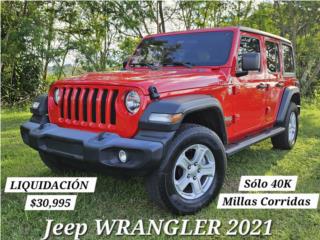 Jeep, Wrangler 2021 Puerto Rico