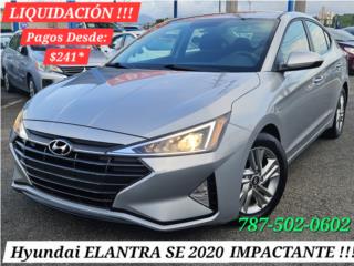 Hyundai Puerto Rico Hyundai ELANTRA 2020 IMPECABLE !!! *JJR