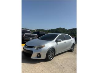 Toyota Puerto Rico Toyota Corolla S 2014  112k millas  Sunroof 