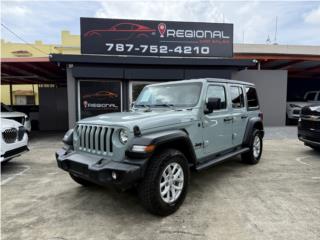 2023 Wrangler $30,995, 53k millas Pago $449, Jeep Puerto Rico