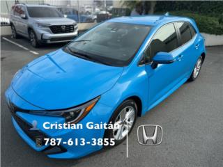 Toyota Puerto Rico TOYOTA COROLLA HACTHBACK 2021  NEGOCIABLE!