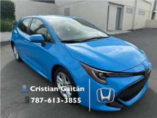 Toyota Puerto Rico 2021 TOYOTA COROLLA HATCHBACK  5,873 MILLAS 