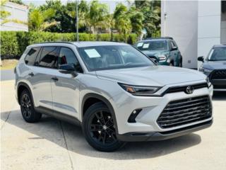Toyota Grand Highlander Nighshade 2025, Toyota Puerto Rico