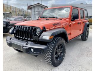 Jeep Puerto Rico WRANGLER WILLYS SOLO 18K MILLAS