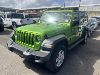 Jeep Puerto Rico AVENTURA!! JEEP WRANGLER 2020 CON 56K MILLAS