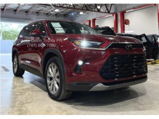 Toyota Puerto Rico TOYOTA GRAND HIGHLANDER LIMITED 2025