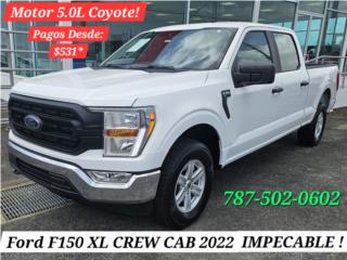 F150 XL Crew Cab 5.0L Coyote IMPACTANTE *JJR, Ford Puerto Rico