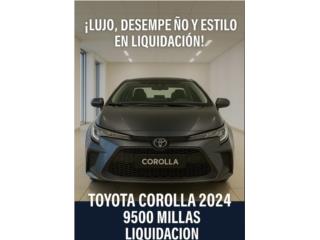 GANGA 2024 $20,500 COROLLA , Toyota Puerto Rico