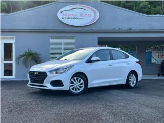 HYUNDAI ACCENT SE CON AROS BLANCO PERLADO, Hyundai Puerto Rico