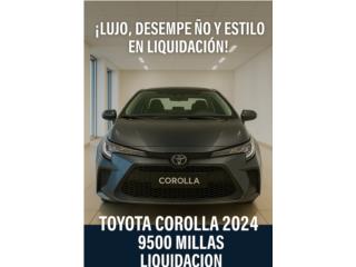 TOYOTA COROLLA 2024, Toyota Puerto Rico