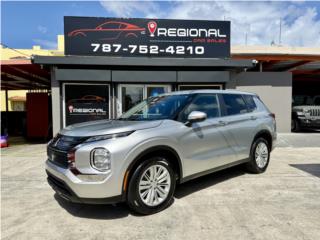 2023 Outlander ES 3 filas $24,995, 41k millas, Mitsubishi Puerto Rico