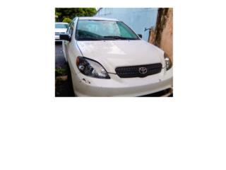 Toyota Puerto Rico TOYOTA MATRIX 2005 de 3,000 $ 2,500 sit medic