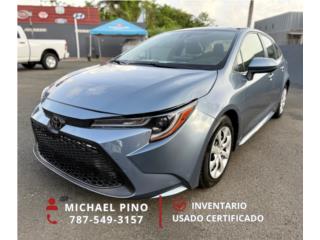 Toyota Puerto Rico 2021 Toyota Corolla L �Garant�a de F�brica!