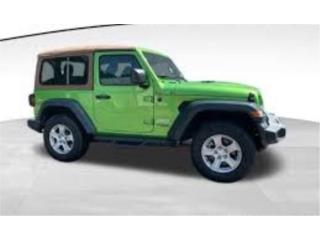 Jeep Puerto Rico SPORT JL VERDE NEON AROS 33K MILLAS DESDE 349