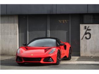 Lotus Puerto Rico 2024 LOTUS EMIRA FIRST EDITION VIVID RED