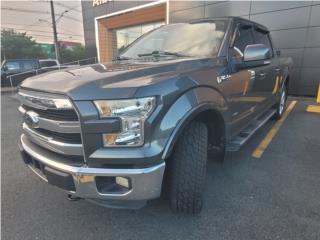 Ford Puerto Rico SUPERCREW LARIAT 4X4 88K MILLAS GRIS DESDE399