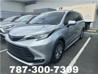 Toyota Puerto Rico Toyota Sienna LE a�o 2022/ llama 787-300-7399
