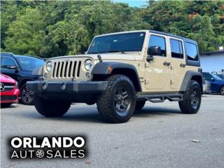 Jeep Puerto Rico 2017  JEEP WRANGLER SPORT   