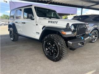Jeep wrangler 4xe willy 2023 solo 2k millas, Jeep Puerto Rico
