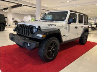 JEEP WRANGLER WILLYS 2023 DE SHOW 4 X 4 , Jeep Puerto Rico