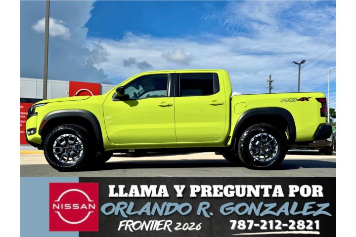 Nissan Frontier PRO-4X Premium 2026