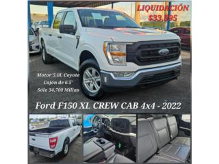 Ford Puerto Rico F150 XL 4Pts 4x4 5.0L 2022 IMPECABLE !!!