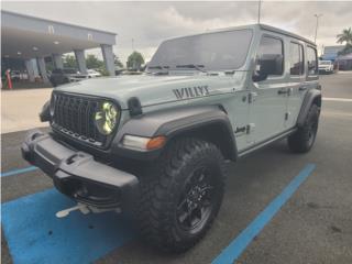 Jeep Puerto Rico WILLYS JL V6 4X4 EARL BLUE 9K DESDE 699!