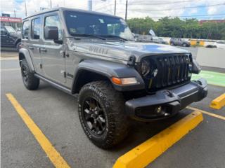 Jeep Puerto Rico WILLYS CEMENTO POWERTOP SOLO 16K DESDE 649!