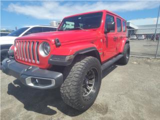 Jeep Puerto Rico SAHARA JL ROJO 4X4 V6 AROS DESDE 399!