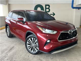 Toyota Puerto Rico TOYOTA HIGHLANDER PLATINUM 2020 COMO NUEVA