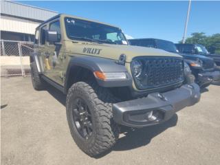 Jeep Puerto Rico IMPORT WILLYS JL VERDE41 V6 4X4 GOMAS OFFROAD