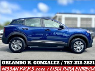 Nissan Puerto Rico Nissan Kicks S 2026 / Desde 3.99% APR