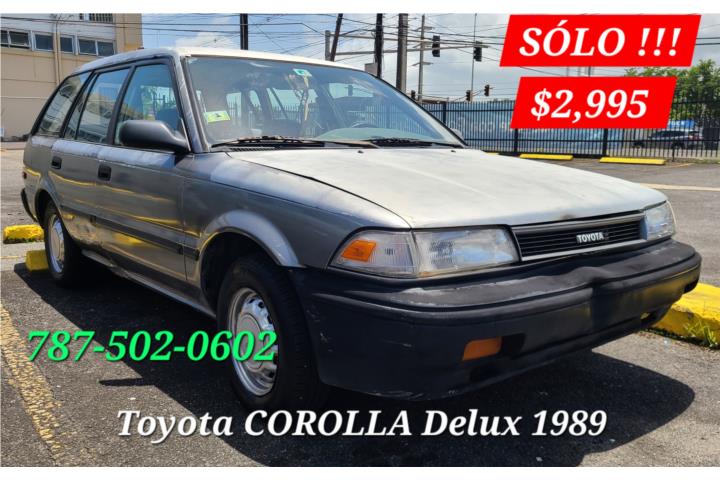 Toyota Corolla Deluxe 1989