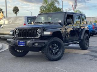 Jeep Puerto Rico WILLYS V6 NEGRO COMPLETO 39K DESDE 499!