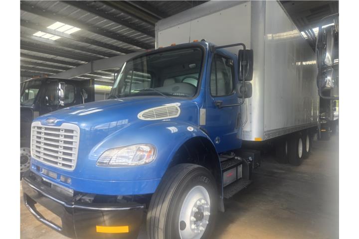 Freightliner M2, 6x4, 24FT caja seca 2019