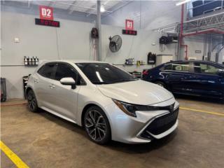 Toyota Puerto Rico TOYOTA COROLLA XSE HATCHBACK BUTACAS ROJAS