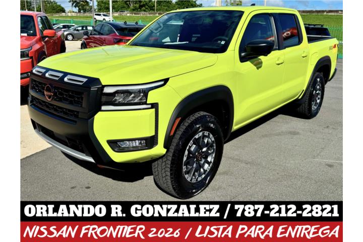 Nissan Frontier del 2026